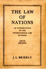 THE LAW OF NATIONS FIFTH EDITION