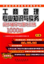 工商管理专业知识与实务（中级）同步辅导与强化训练1000题