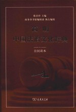 简明中国法治文化辞典 公民读本