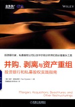 并购、剥离与资产重组 投资银行和私募股权实践指南