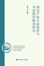 知识产权行政保护与司法保护绩效研究