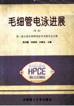 毛细管电泳进展  第二届全国毛细管电泳学术报告会文集  第2卷