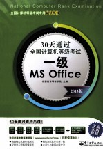 30天通过全国计算机等级考试 一级MS Office 2013版