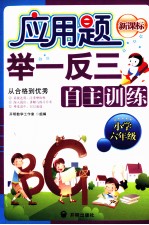 应用题举一反三自主训练 小学六年级