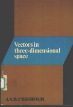 VECTORS IN THREE-DIMENSIONAL SPACE