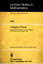 CATEGORY THEORY