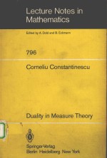 DUALITY IN MEASURE THEORY