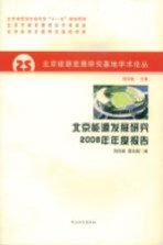 北京能源发展研究2008年年度报告