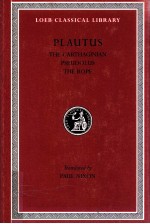 PLAUTUS WITH AN ENGLISH TRANSLATION