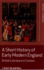 A SHORT HISTORY OF EARLY MODERN ENGLISH:BRITISH LITERATURE IN CONTEXT