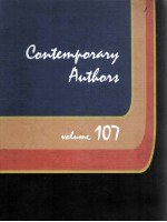 CONTEMPORARY AUTHORS VOLUME 107