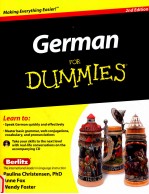 GERMAN FOR DUMMIES