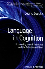 LANGUAGE IN COGNITION