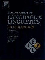 ENCYCLOPEDIA OF LANGUAGE LINGUISTICS VOLUME 10