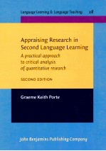 APPRAISING RESEARCH IN SECOND LANGUAGE LEARNING SECOND EDITION