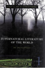 SUPERNATURAL LITERATURE OF THE WORLD VOLUME 1