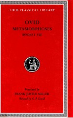 OVID METAMORPHOSES BOOKS I-VIII