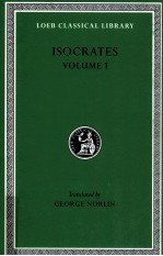 ISOCRATES VOLUME 1