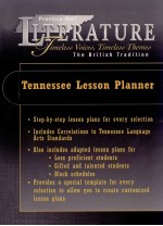 LITERATURE TENNESSEE LESSON PLANNER