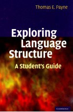 EXPLORING LANGUAGE STRUCTURE A STUDENT'S GUIDE