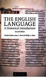 THE ENGLISH LANGUAGE A HISTORICAL INTRODUCTION