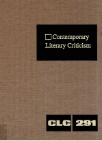 CONTEMPORARY LITERARY CRITICISM VOLUME 291