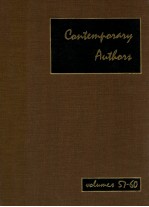 CONTEMPORARY AUTHORS VOLUME 57-60