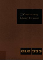 CONTEMPORARY LITERARY CRITICISM VOLUME 333