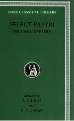 SELECT PAPYRI PRIVATE AFFAIRS