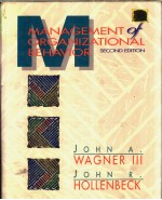 MANAGEMENT OF ORGANIZATIONAL BEHAVIOR SECOND EDITION