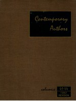 CONTEMPORARY AUTHORS VOLUME 41-44