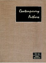 CONTEMPORARY AUTHORS VOLUME 33-36