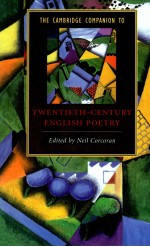 TWENTIETH-CENTURY ENGLISH POETRY