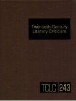 TWENTIETH-CENTURY LITERARY CRITICISM VOLUME 243