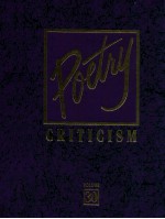 POETRY CRITICISM VOLUME 30