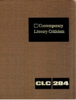 CONTEMPORARY LITERARY CRITICISM VOLUME 284