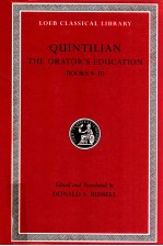 QUINTILIAN THE ORATOR'S EDUCATION BOOKS 9-10