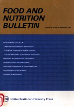 FOOD AND UNTRITION BULLETIN VOLUME 12