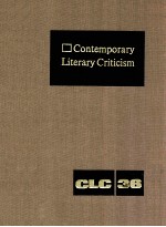 CONTEMPORARY LITERARY CRITICISM VOLUME 36