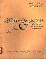 A PEOPLE AND ANATION VOLUME B:SINCE 1865 SECOND EDITION