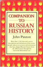 COMPANION TO RUSSIAN HISTORY