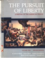 THE PURSUIT OF LIBERTY A HISTORY OF THE AMERICAN PEOPLE VOLUME 2 SECOND EDITION