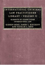 ELEMENTS OF CRIMES UNDER INTERNATIONAL LAW VOLUME II