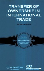 TRANSFER OF OWNERSHIP IN INTERNATIONAL TRADE SECOND EDITION