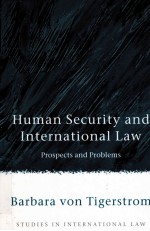 HUMAN SECURITY AND INTERNATIONAL LAW