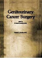 GENITOURINARY CANCER SURGERY