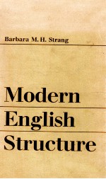 MODERN ENGLISH STRUCTURE