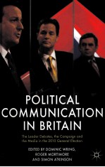 POLITICAL COMMUNICATION IN BRITAIN THE LEADER DEBATES