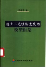 建立三元经济发展的模型框架