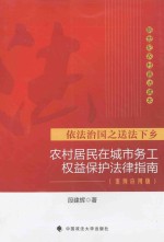 依法治国之送法下乡 农村居民在城市务工权益保护法律指南 案例应用版